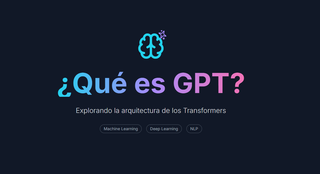 GPT web presentation